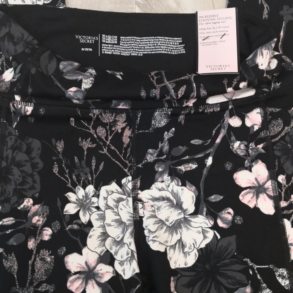 NWT Victoria's Secret Leggings Size 10 - Picture 7 of 7